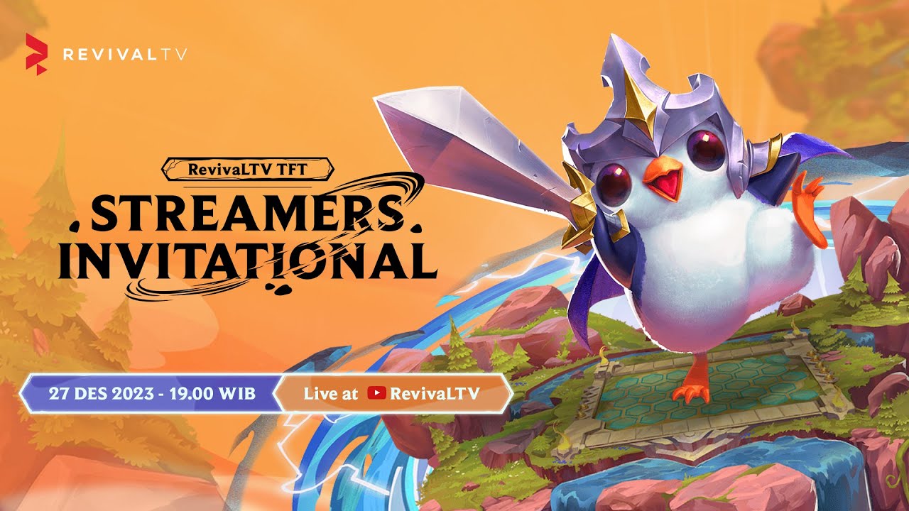 STREAMERS INVITIATONAL REVIVAL TV TFT! - League of Legends Team Fight Tactics