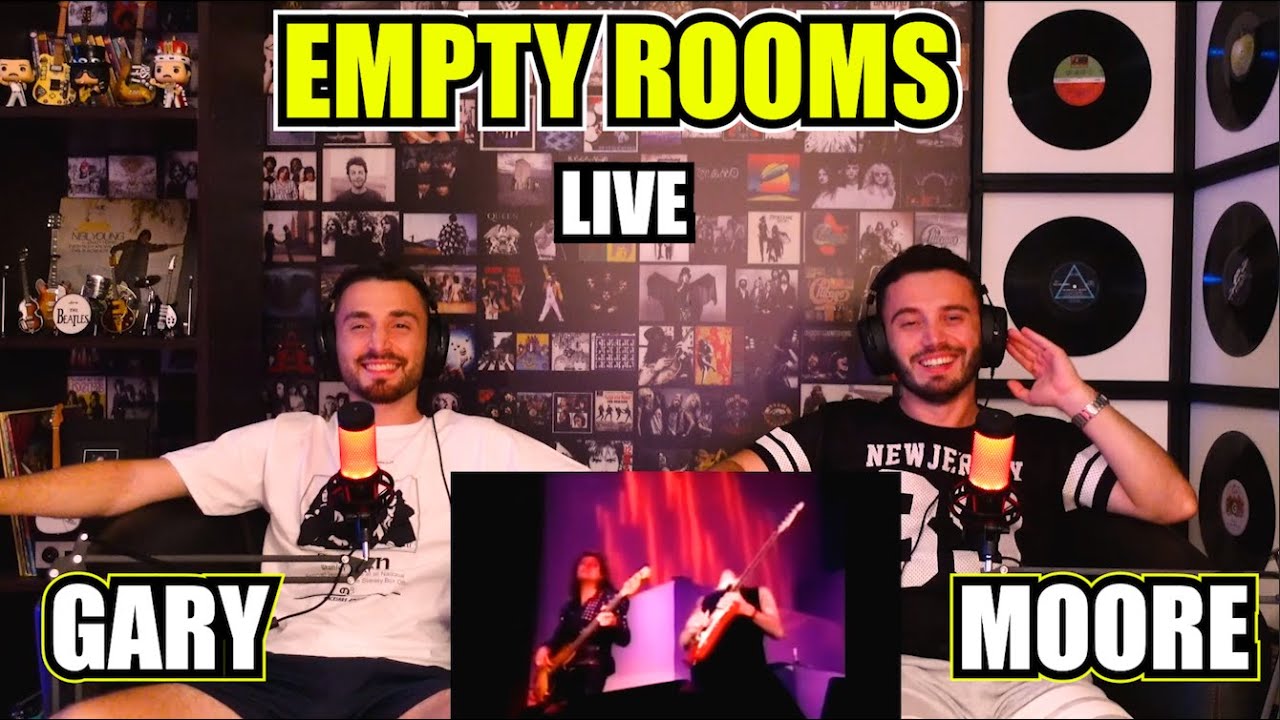GARY MOORE - EMPTY ROOMS | Live in Stockholm 1987 | FIRST TIME REACTION