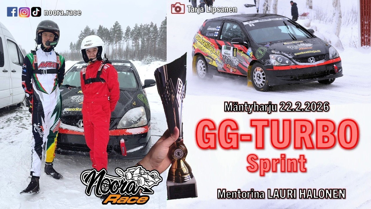 GG-Turbo Sprint | Mentorina Lauri HALONEN | V1600 - Honda Civic | Mäntyharju 22.2.2026