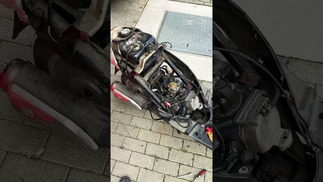 Rex rs 450 90cc big bore kit, first run gy6