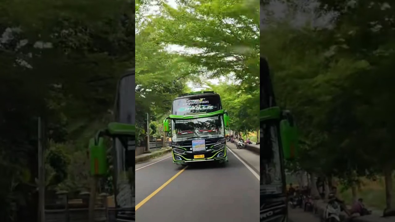 Full telolet basuri bus pariwisata Nabila #busmania  #basuri #bus #telolet #buspariwisata