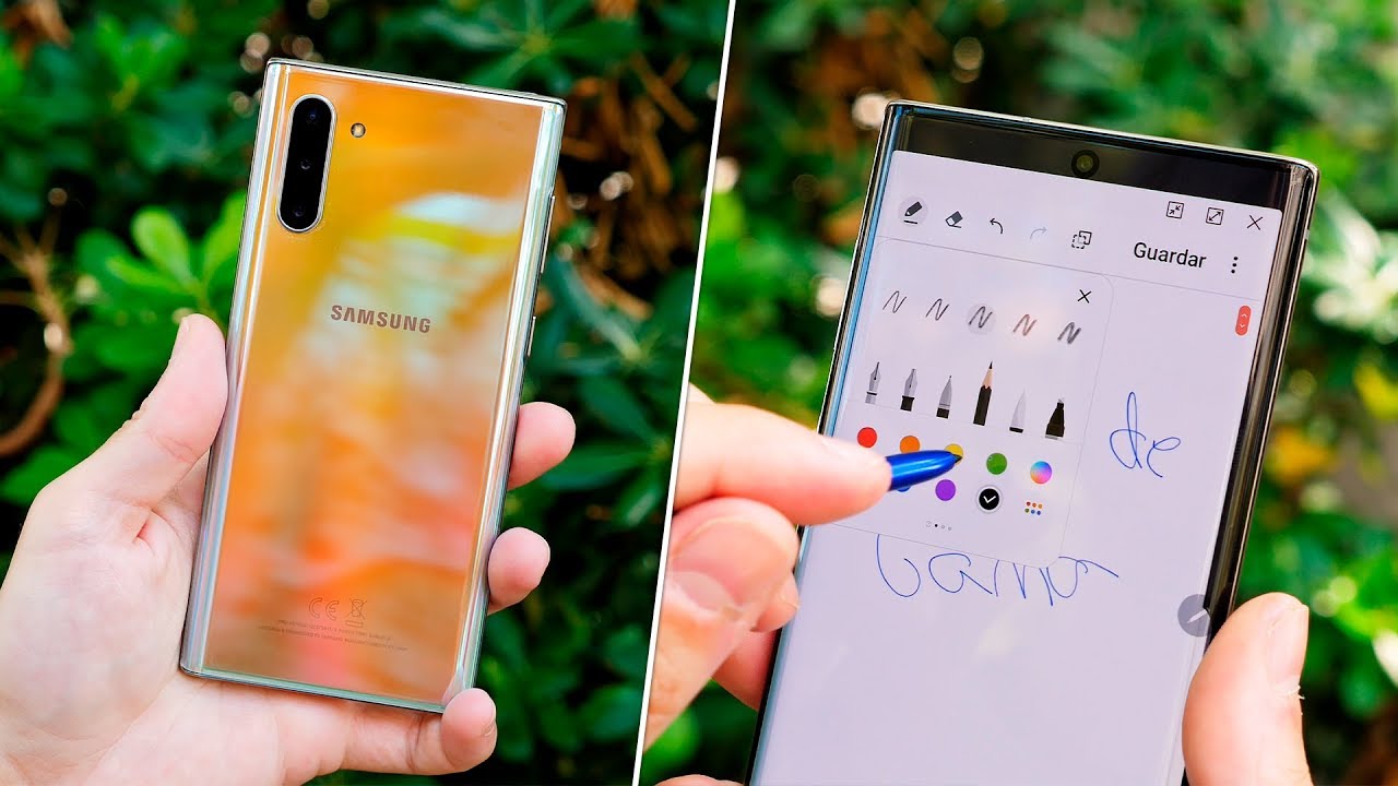 Samsung Galaxy Note 10, el PEQUEÑO es MUY BUENO!