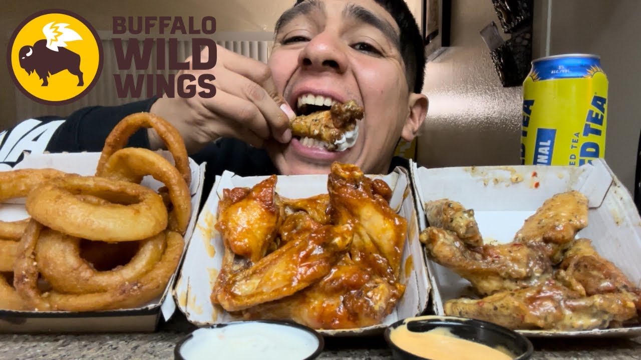Buffalo Wild Wings Mukbang