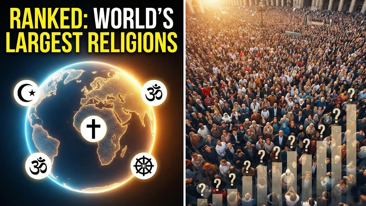 Top 7 Largest Religions in the World | Global Ranking List