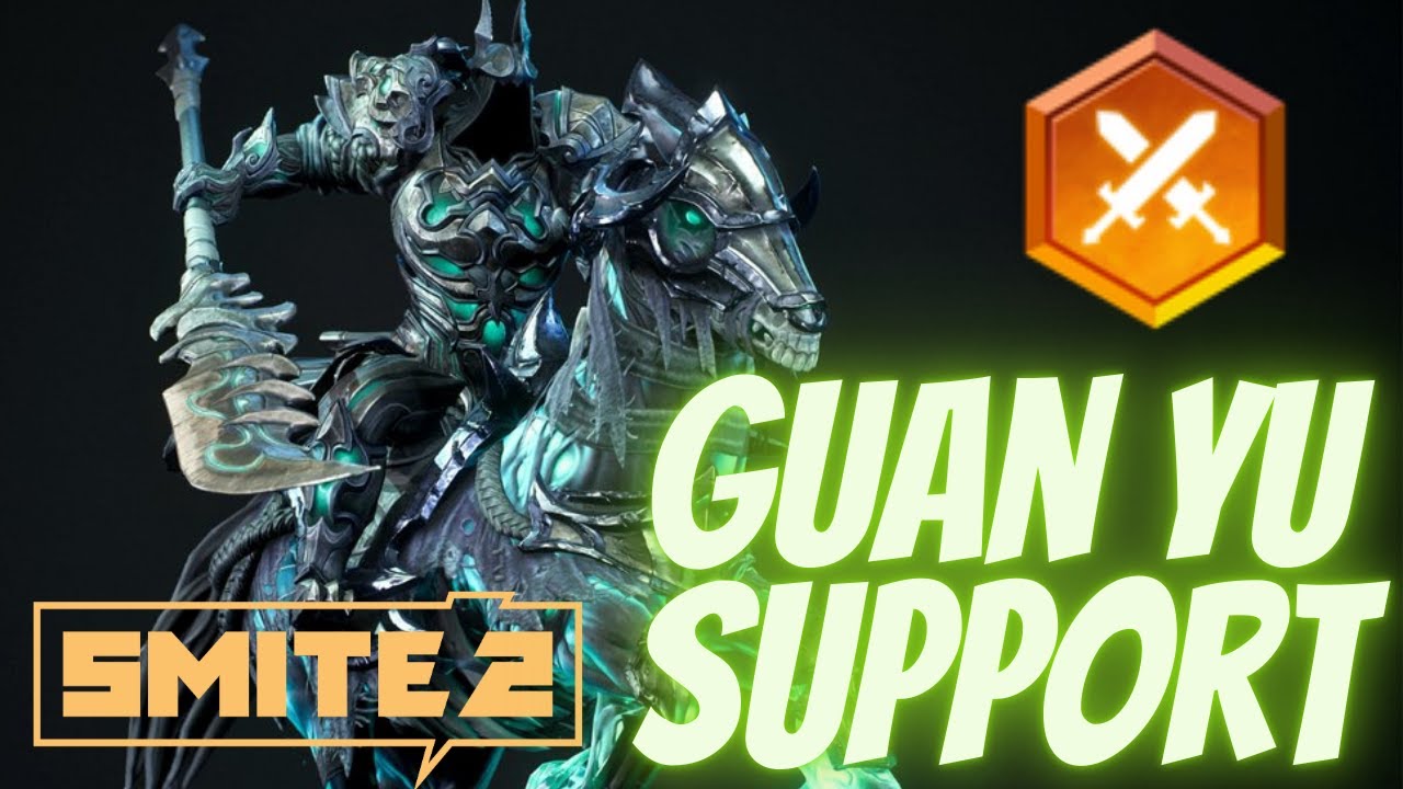 Guan Yu Support | Smite 2 Gameplay 2025 | (No Commentary)