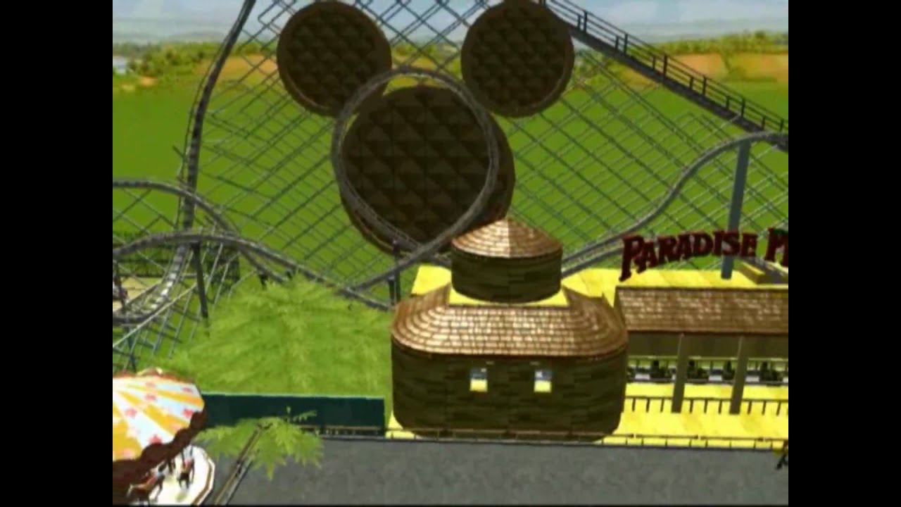California Screamin and Paradise Pier (Old Version) Recreation RCT3