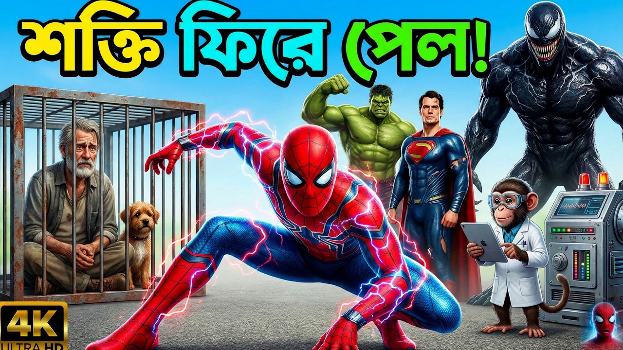 স্পাইডারম্যানের সুপার পাওয়ার রিটার্ন | ভেনামকে হারাতে আজ সবচেয়ে কঠিন লড়াই