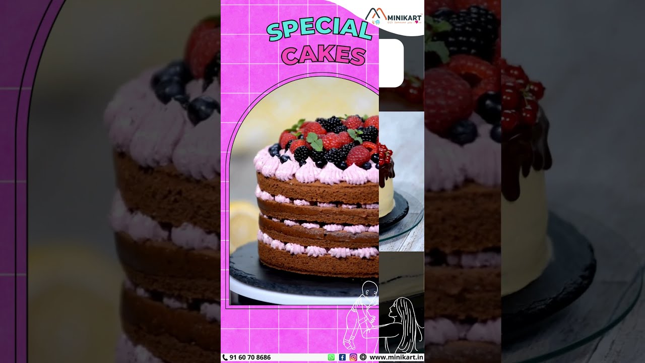 Mother&rsquo;s Day Special Cakes | Order Cake from Minikart | Birthday Cake Online