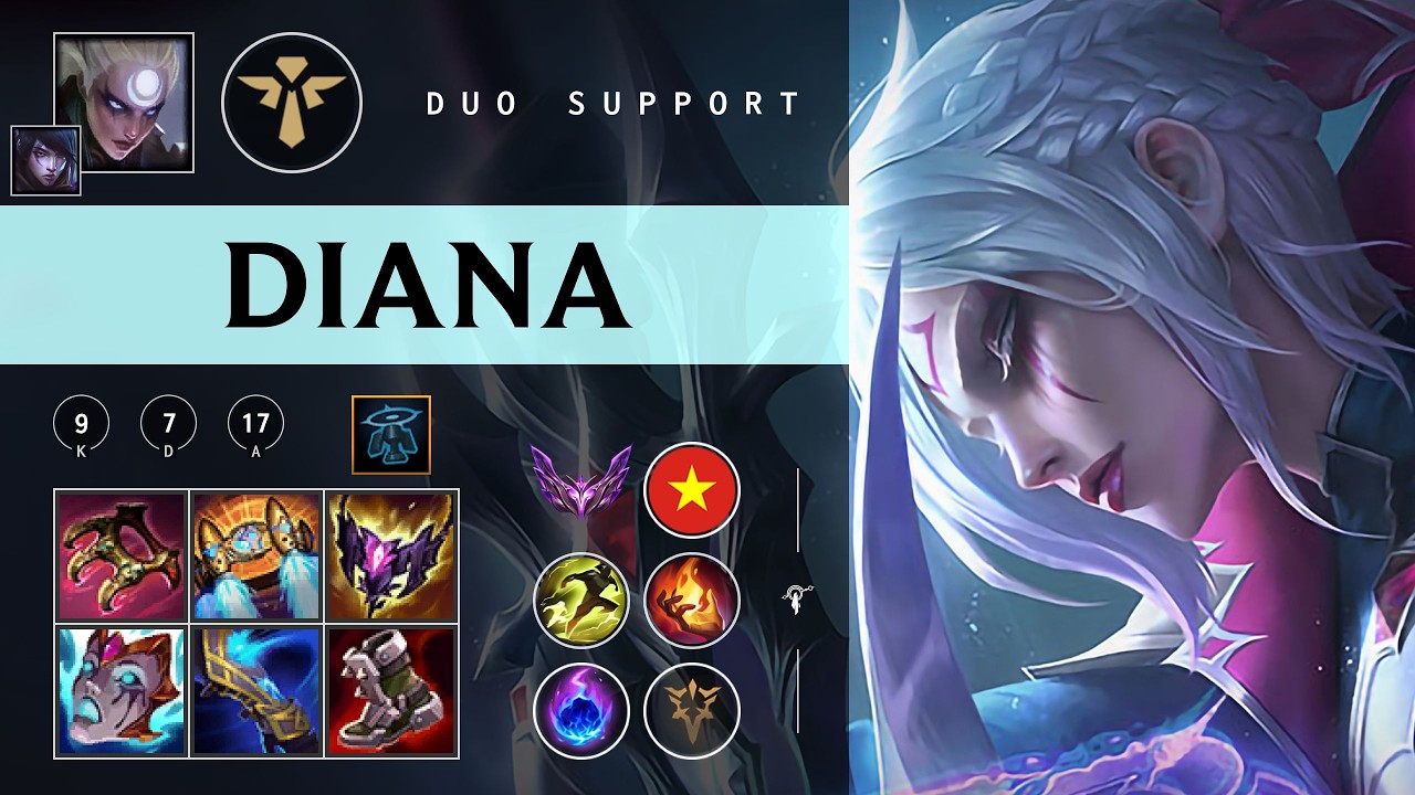 Diana Support vs Nautilus - VN Master Patch 26.03