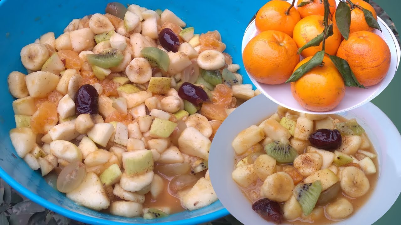 Fruit Chat Recipe |Spicy Fruit Salad |Orange juice Chaat Recipe by Samra Hashmi