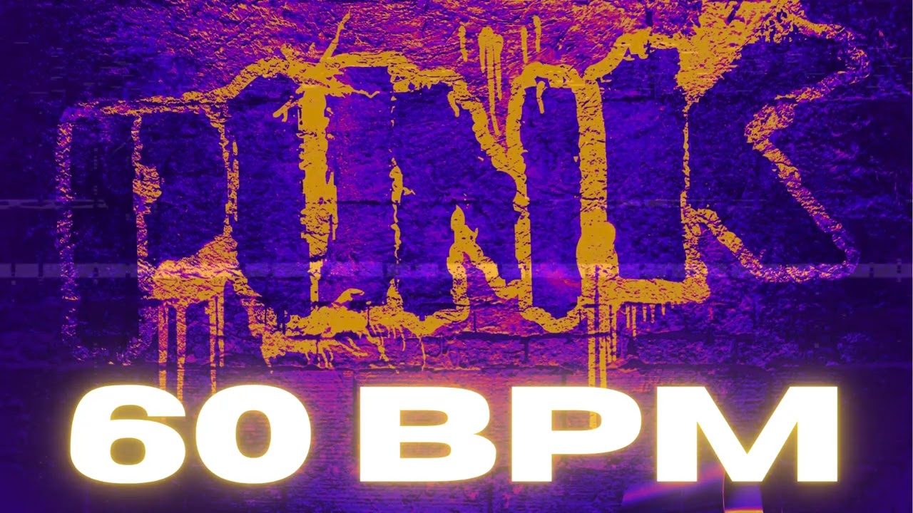 60 BPM - Punk Rock Drum Beat - Loop 2