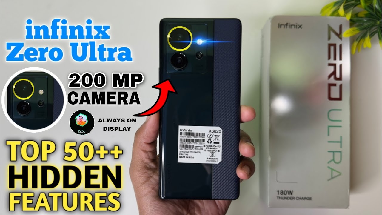 Infinix Zero Ultra Top 50++ Hidden Features | Infinix Zero Ultra Camera Test