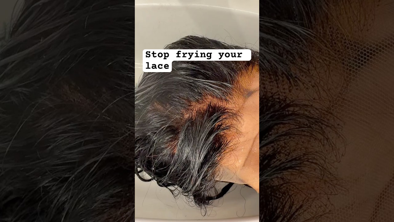 How to bleach knots beginner!!! #wiginstall #lacefrontwig #wigs