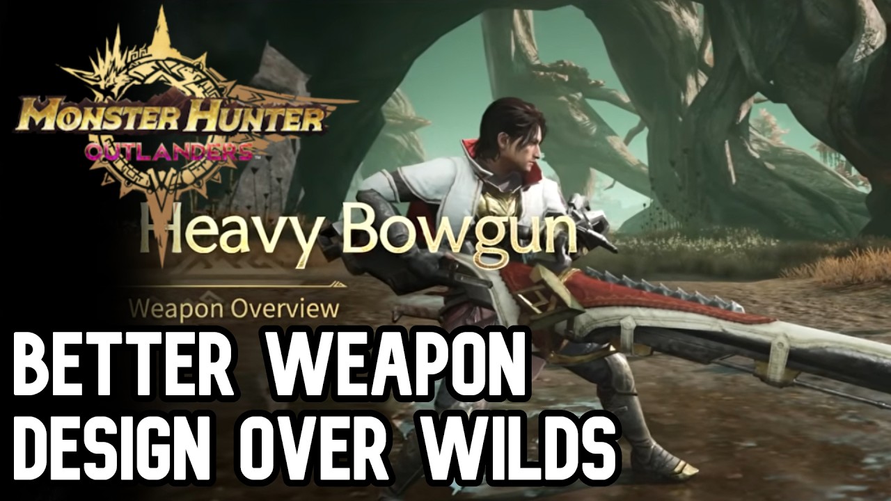 New MH Outlanders Already Has Better Designed Weapons Than Wilds... | Monster Hunter Outlanders