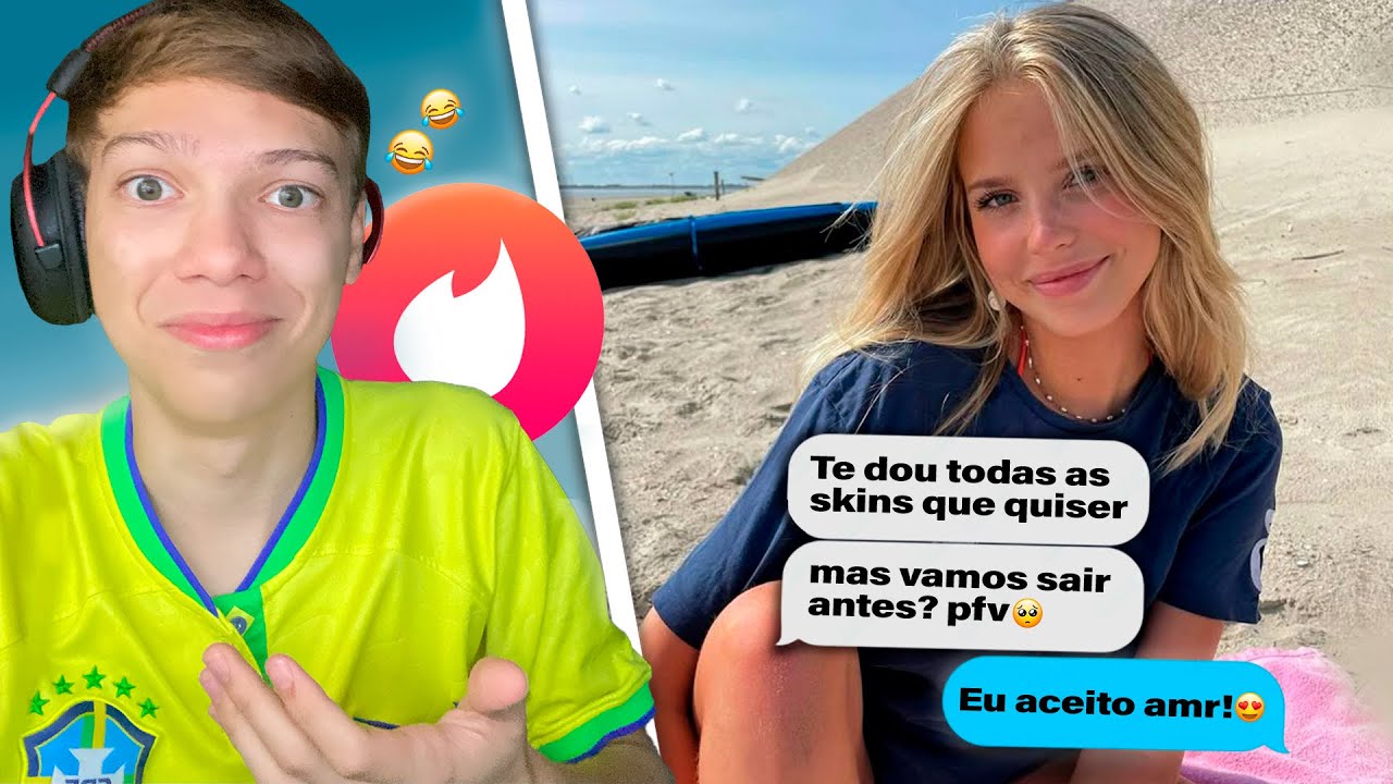 TROLLEI UM GADO QUE JOGA FORTNITE FINGINDO SER MULHER E GANHEI MUITAS SKINS DELE KKKKKKKKK