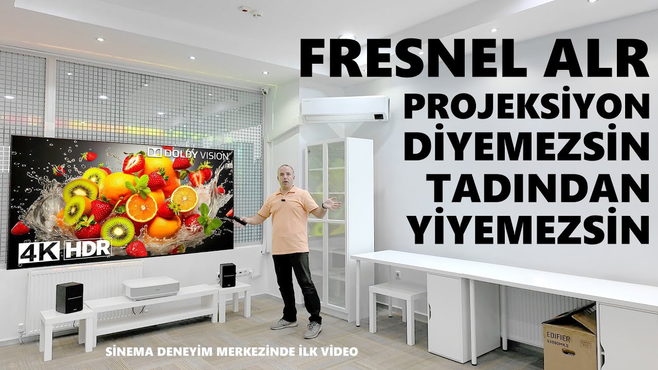 Fresnel DARK Fixed Screen ile TV'yi UNUTUN !