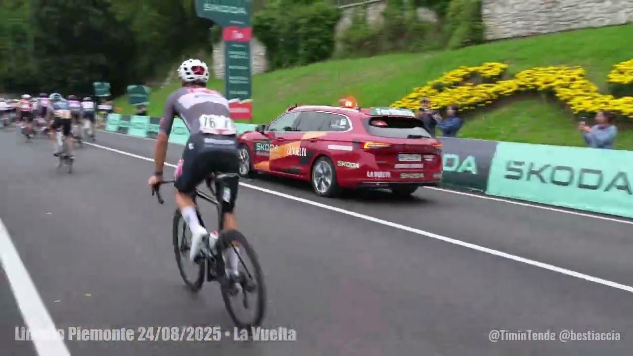 Jesus spotted in Limone Piemonte - La Vuelta 2025 