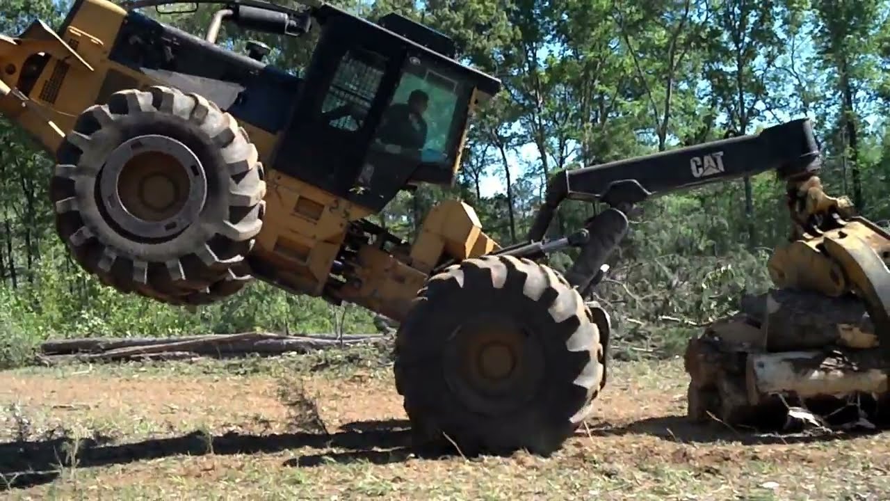 Cat 535 wheelie a long ways Big Wood