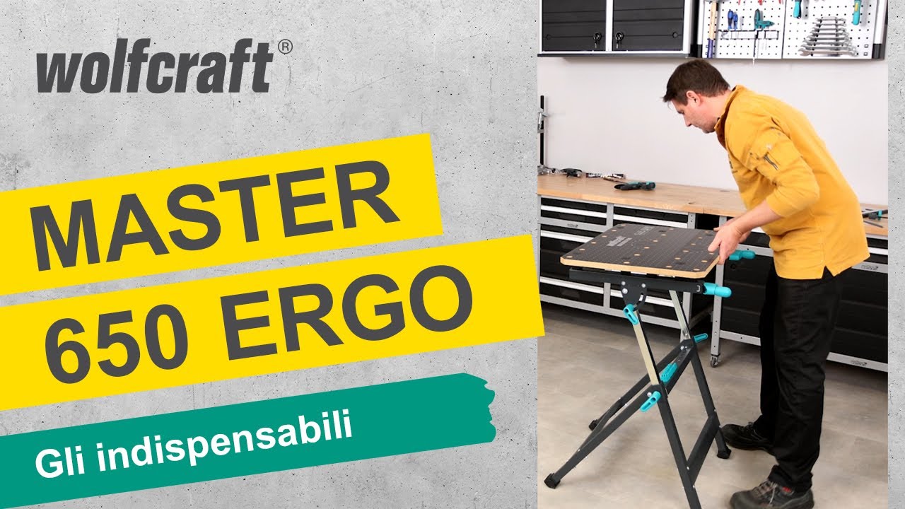 Banco morsa multiuso e regolabile |wolfcraft