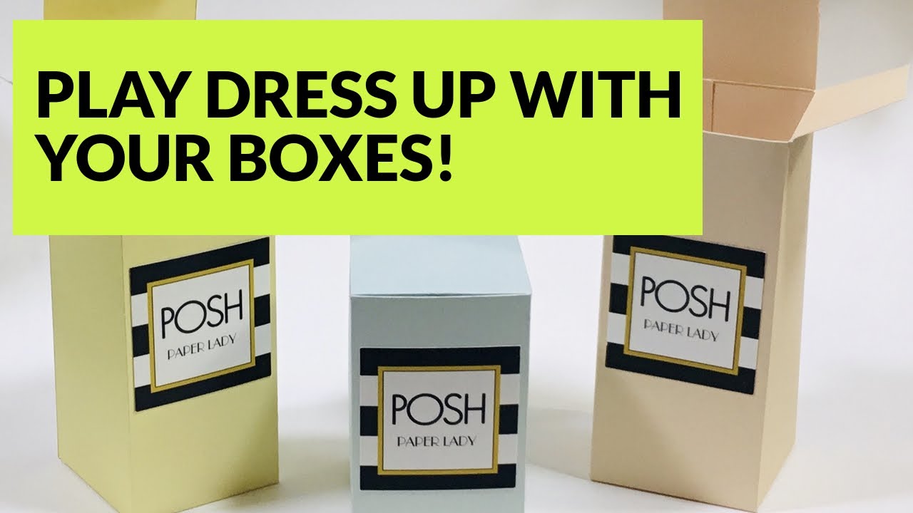 Create Your Own Custom Packaging/ MAKE Your Own FANCY BOUTIQUE BOXES For PENNIES/ SAVE BIG MONEY!