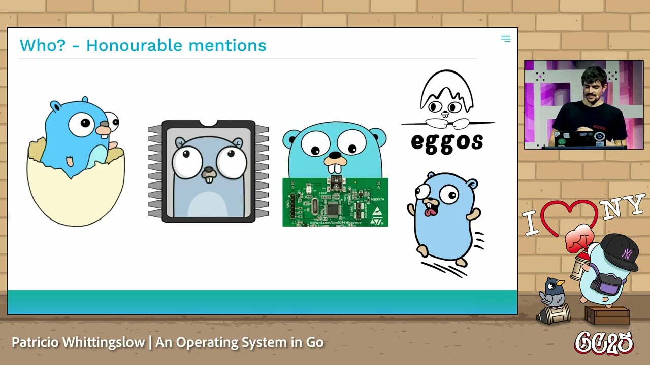 GopherCon 2025: An Operating System in Go - Patricio Whittingslow