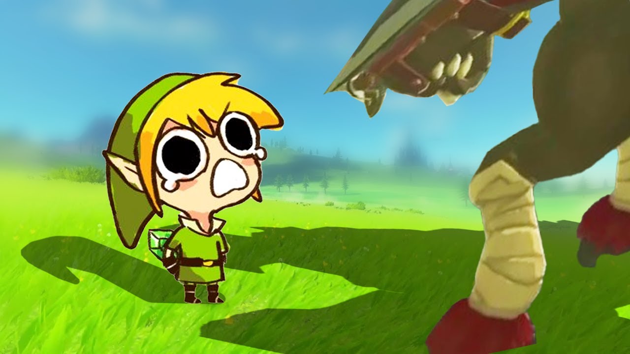 First Time EVER Playing BOTW DLC!