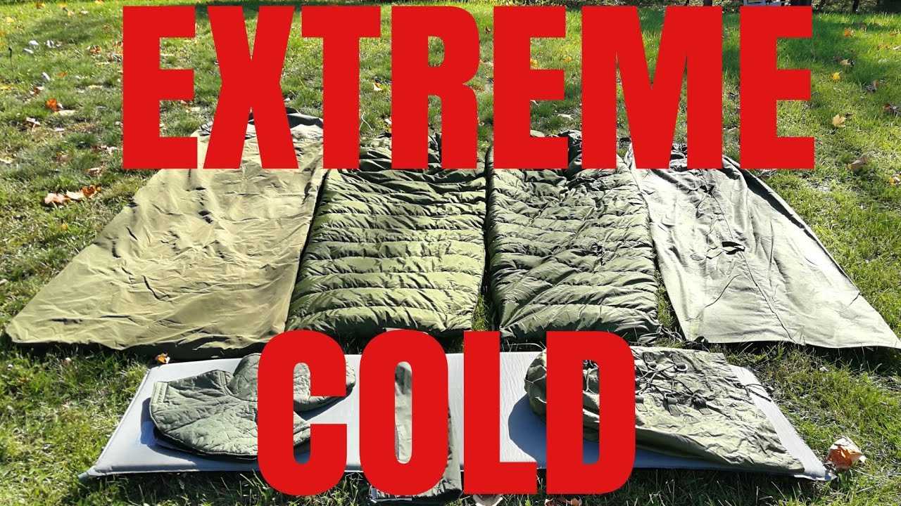 Extreme Cold Canadian Military Surplus Sleep System
