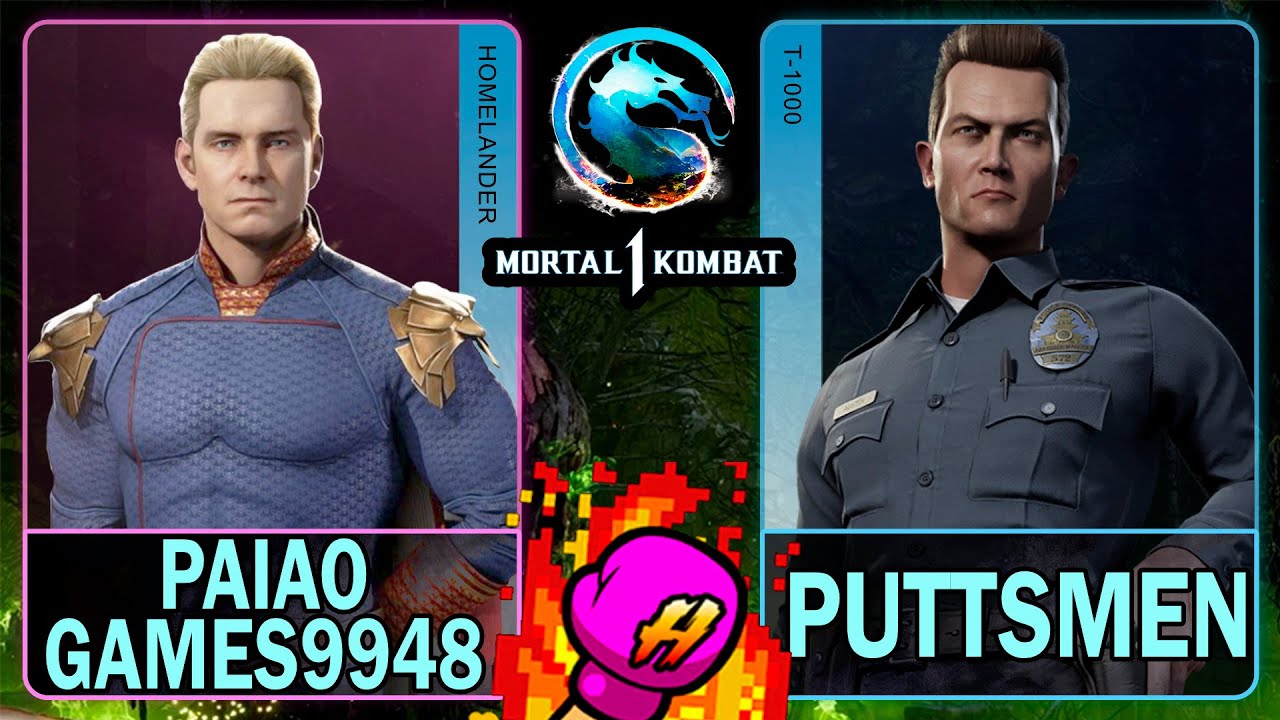 MK1 Paiao Games9948 (HOMELANDER) VS Puttsmen (T-1000)🥊Mortal Kombat 1🥊4K 60ᶠᵖˢ