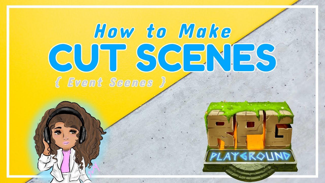 How to Make a Basic Cutscene in RPG Playground (event scene)