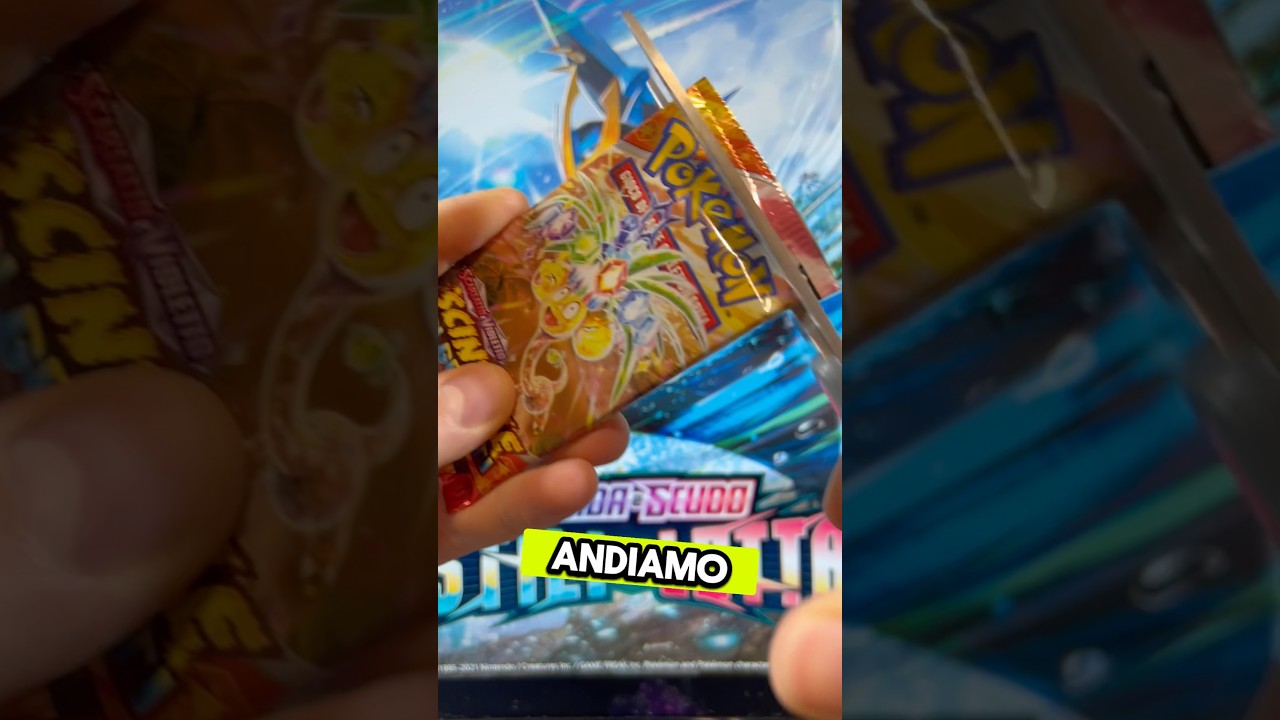 Questa carta Pokemon Teracristal &egrave; tanta roba 🔥🔥 #pokemon