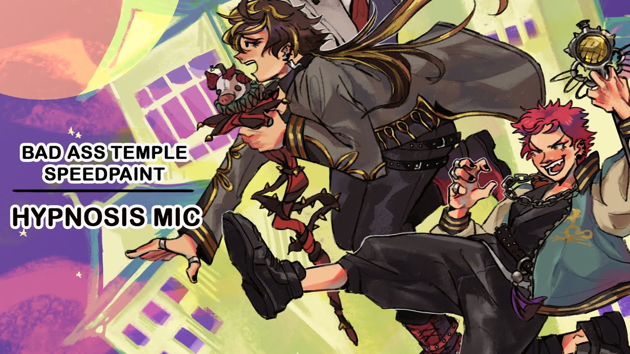ϟ bad ass temple speedpaint || hypnosis mic ϟ