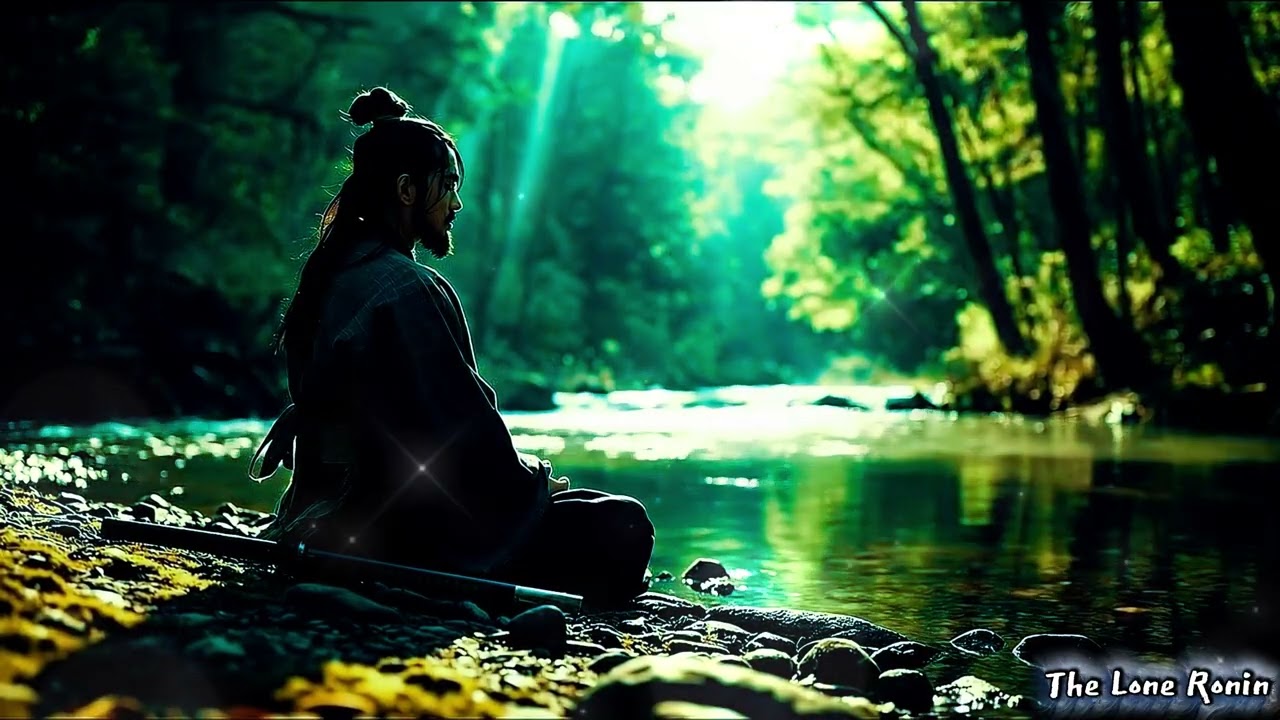 Lone Ronin Zen 🏯 Japanese Ambient Music for Deep Relaxation, Soul Healing & Inner Peace