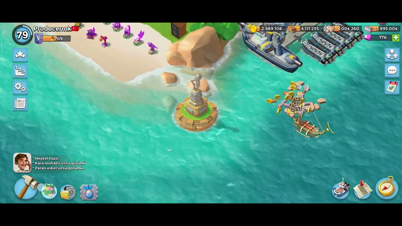 Boom Beach - Gravürcü ve Gizemli Anıt