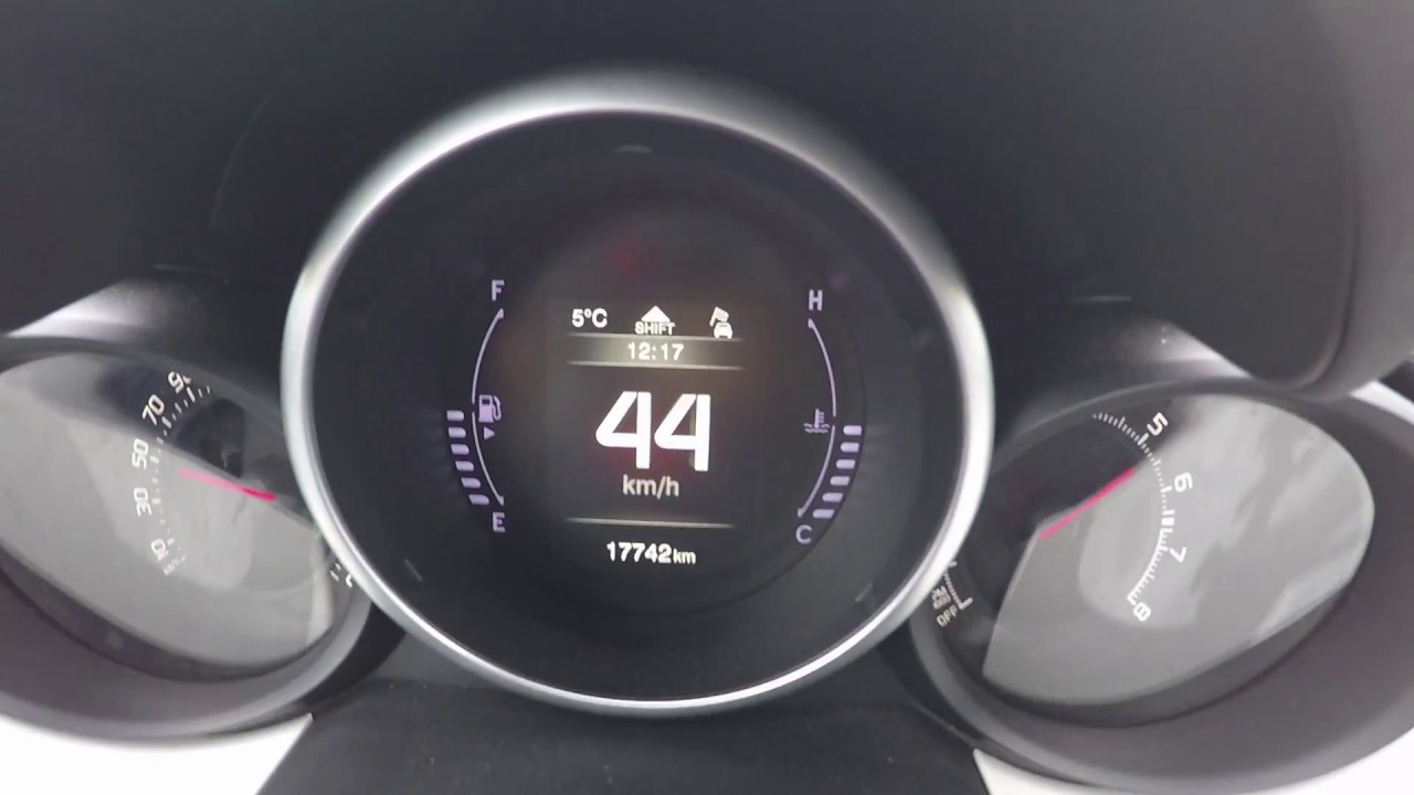 2017 Fiat 500X 1.4 MULTIAIR 140 HP Acceleration 0-100