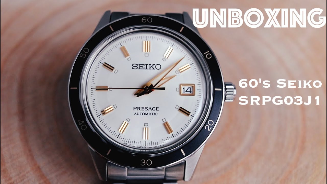 Enjoy the watch | 60's Seiko Presage SRPG03J1