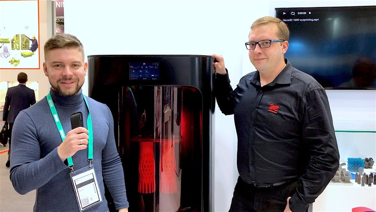 Formnext 2018 | Самый быстрый фотополимерник от XYZ Printing