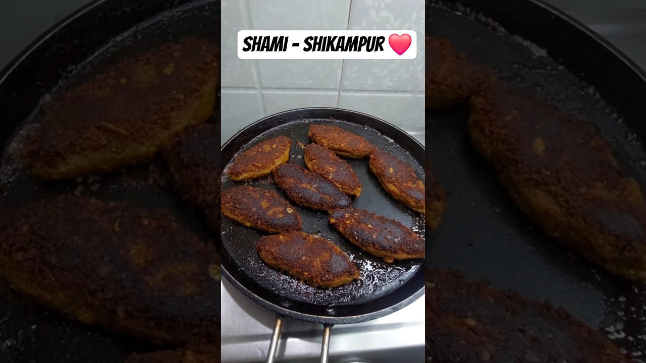 Shami - Shikampur ❤️ Hyderabad Shamiya Recipe #shami #recipe #short #shortsvideo #shortsfeed #short