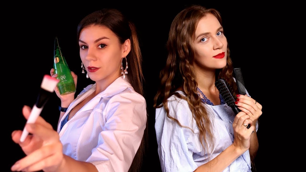 АСМР 💆‍♀️ Салон Красоты и Спа 💧 - Коллаб с ASMR Red Lips - Ролевая Игра, Шепот