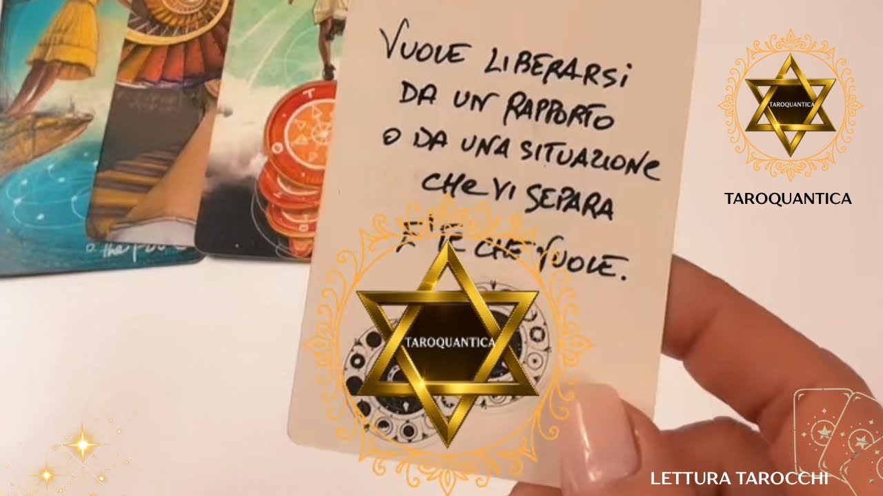 🔮Vuole  Te! Intende liberarsi dalla situazione che vi tiene separati ➰