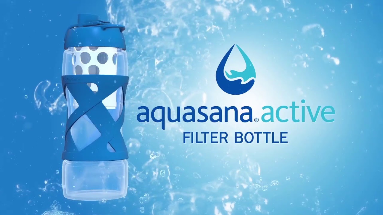 V&iacute;deo de Bienvenida Aquasana. Jarra y Botella con Filtro. Agua filtrada.