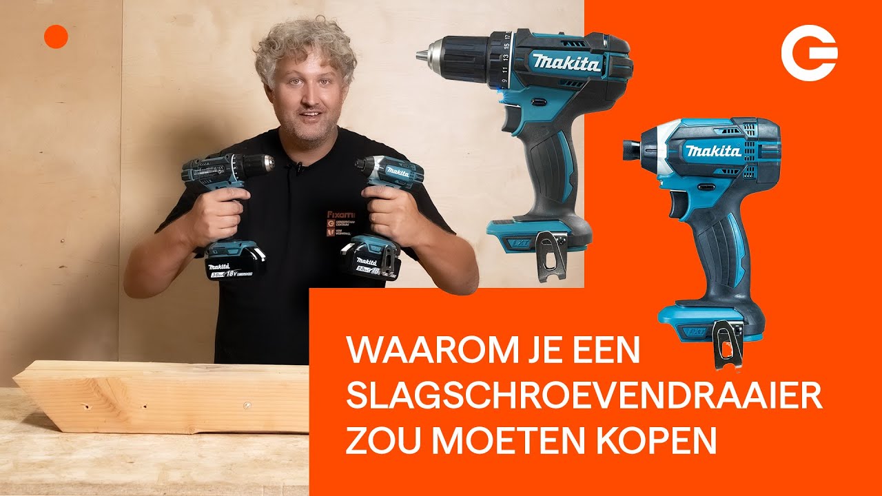 Slagschroevendraaier VS Schroefboormachine. Waarom zou je een slagschroevendraaier kopen?