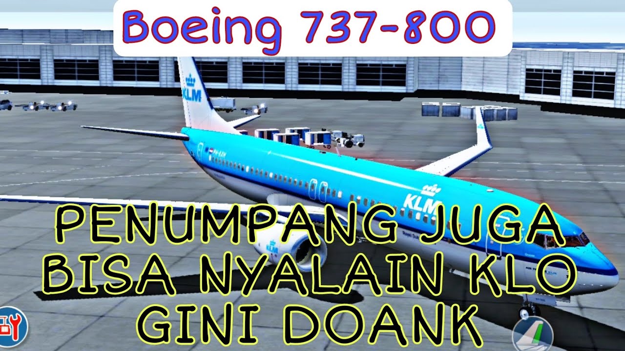 X-PLANE MOBILE | BOEING 737 800 | COLD AND DARK | Nyalain mesin pesawat yang mati total