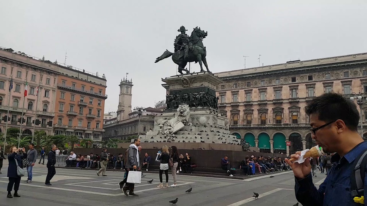 Milan Cathedral Square Daytime (Milan Italy)
