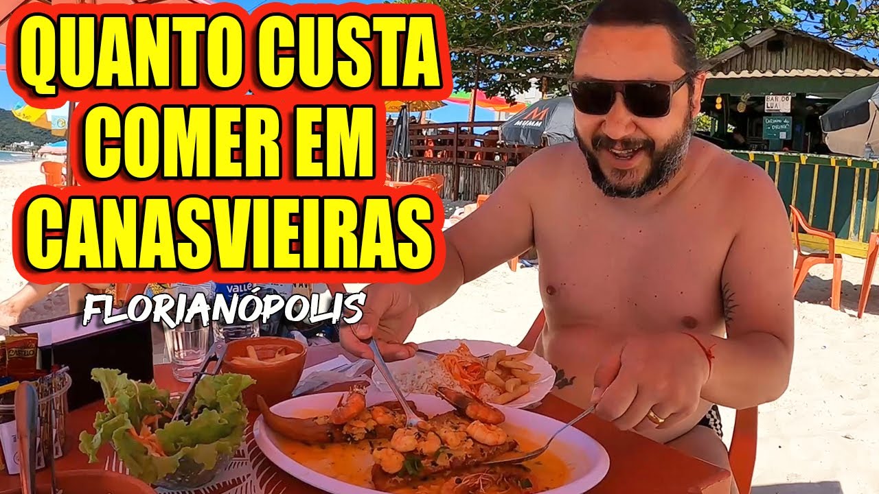 COMER EM FLORIPA É CARO? ROLÊ GASTRONOMICO COM VÁRIOS PREÇOS EM CANASVIEIRAS - FLORIANÓPOLIS #Vlog