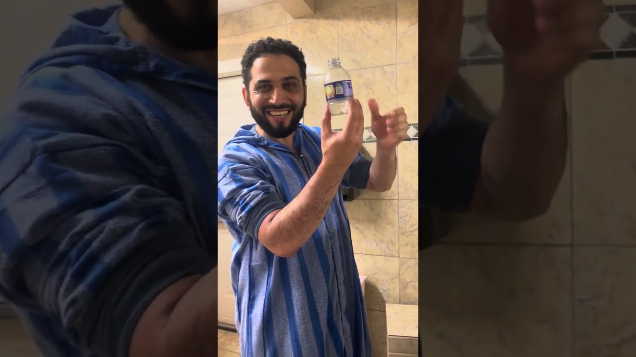 How to make ablution with less than 200 ml of water