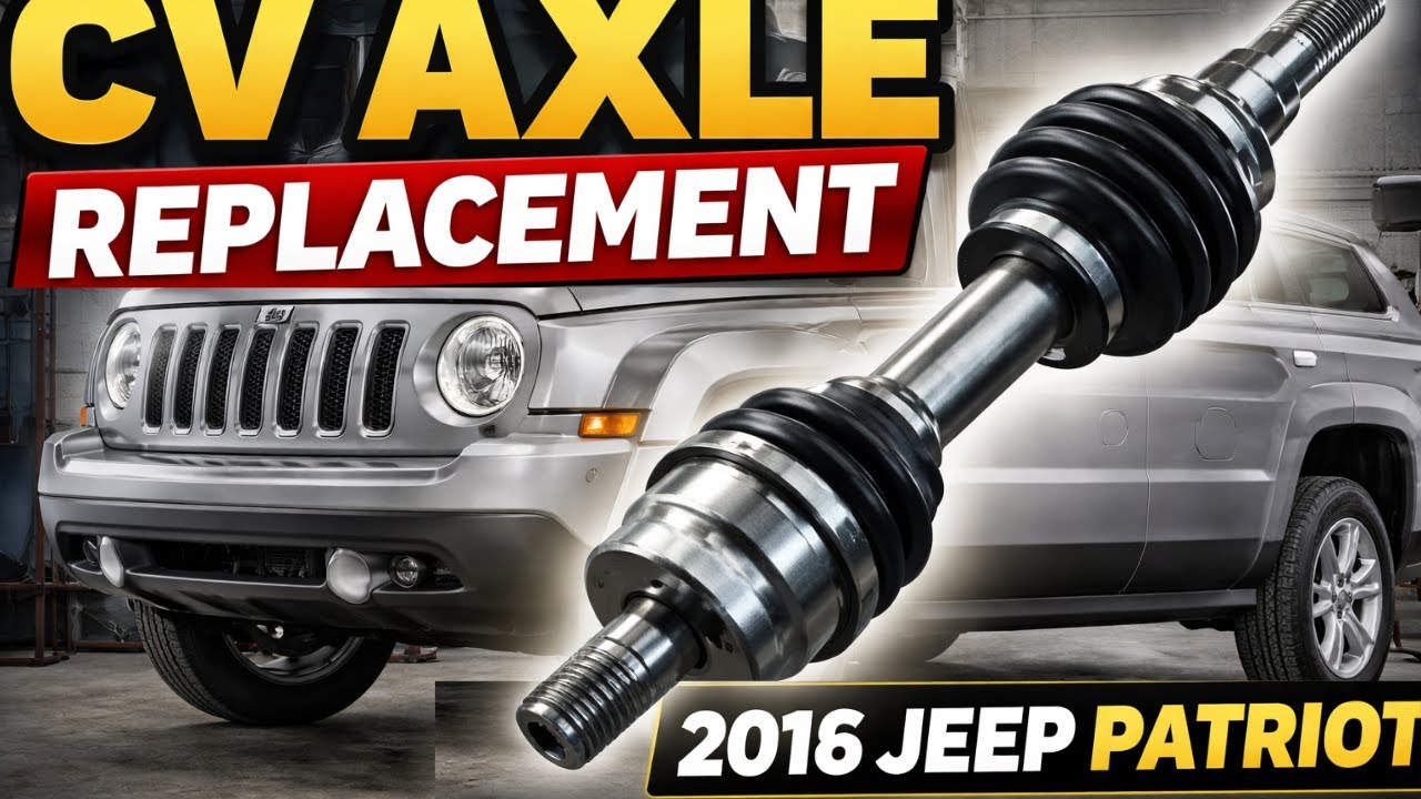 Как заменить приводной вал на Jeep Patriot 2016 года выпуска (пошаговая инструкция)