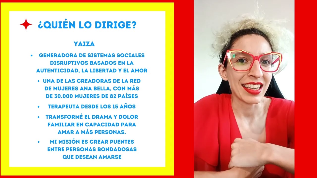 Presentación Comunidad y Tribu Relaciones Sanas