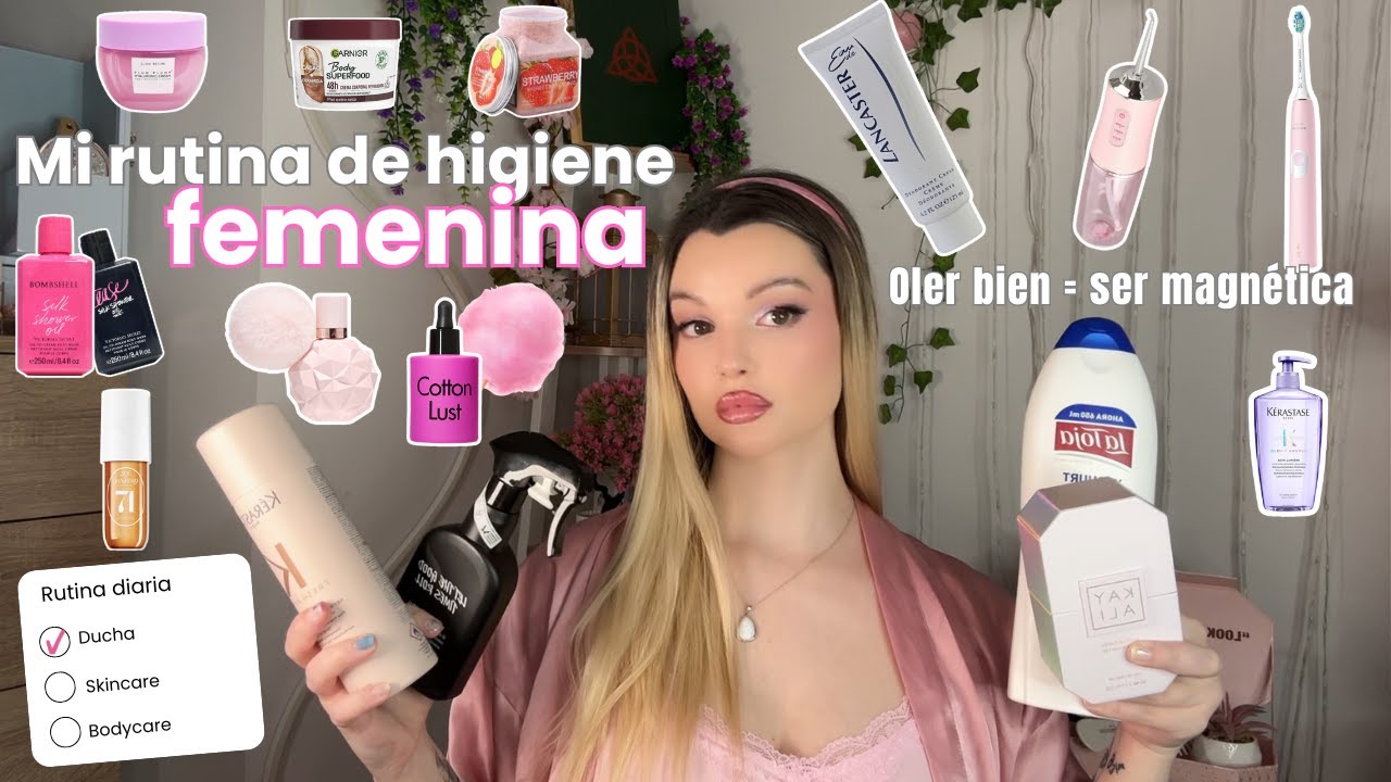 MI RUTINA DE HIGIENE FEMENINA COMPLETA 🎀 | tips para oler bien todo el día | secretos de mujer