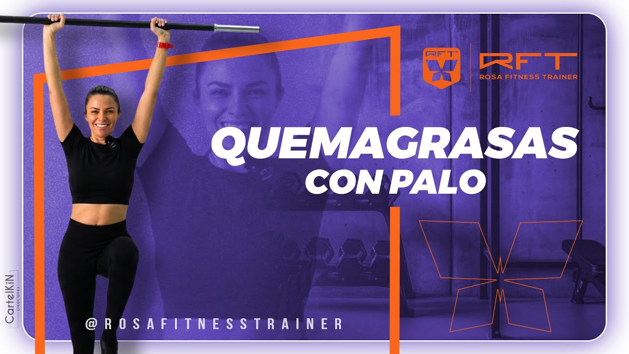 QUEMA GRASA con PALO | 20 MIN de Cardio INTENSO para TODO el CUERPO 🔥