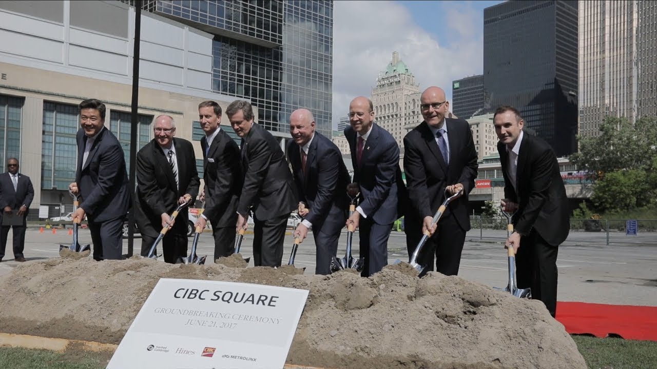 CIBC Square Groundbreaking - Toronto
